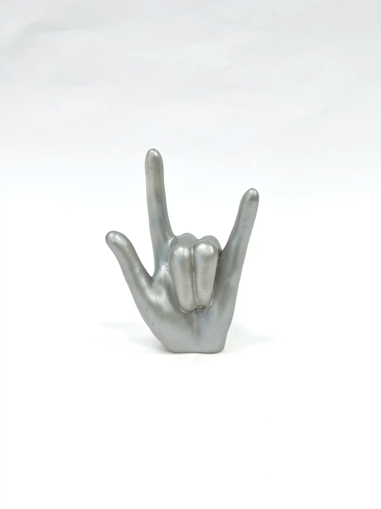 I Love You Ring Holder (Silver)