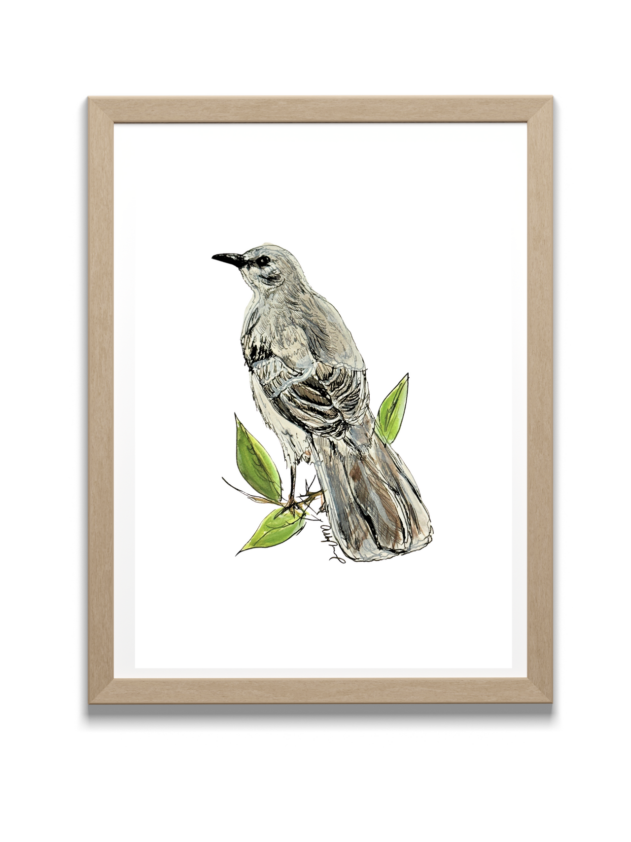 Mockingbird Art Print