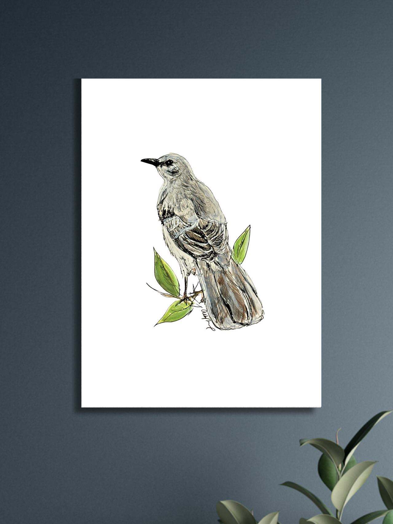 Mockingbird Art Print