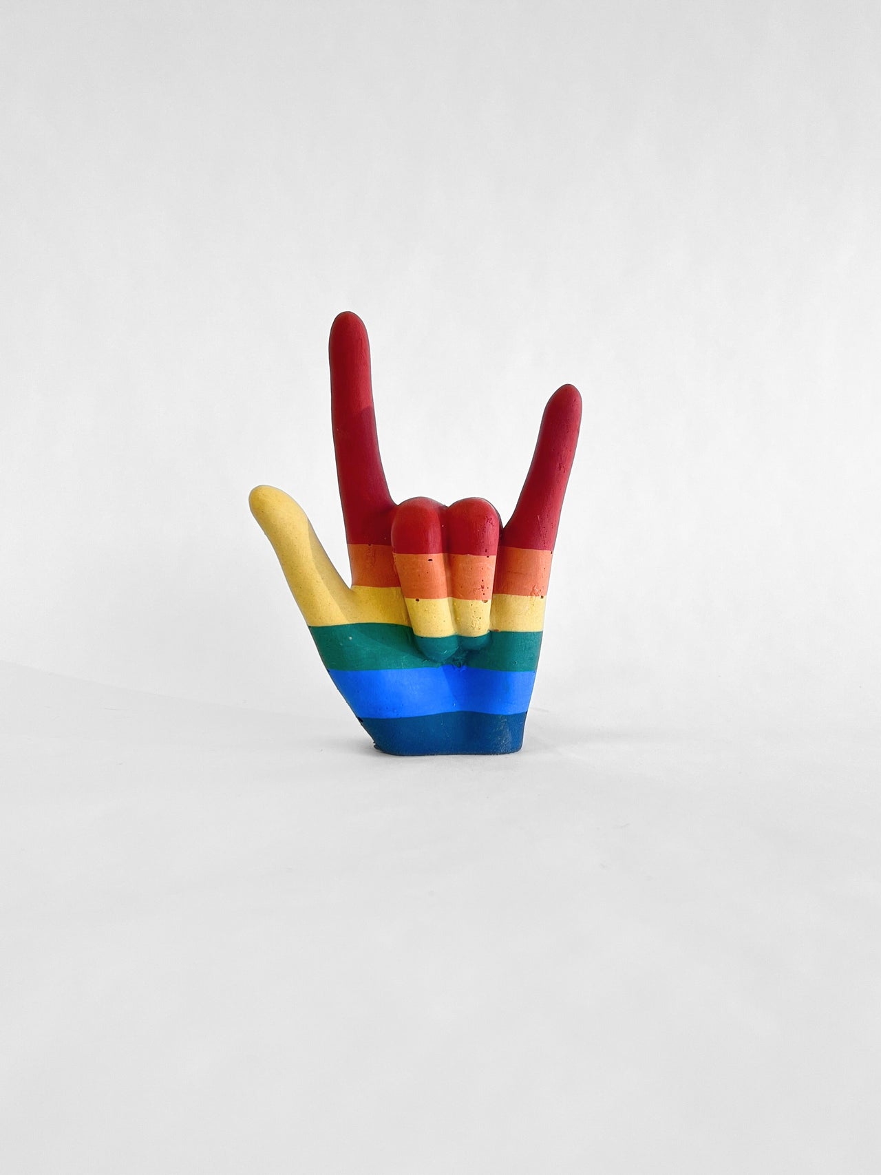 I Love You Ring Holder - Rainbow