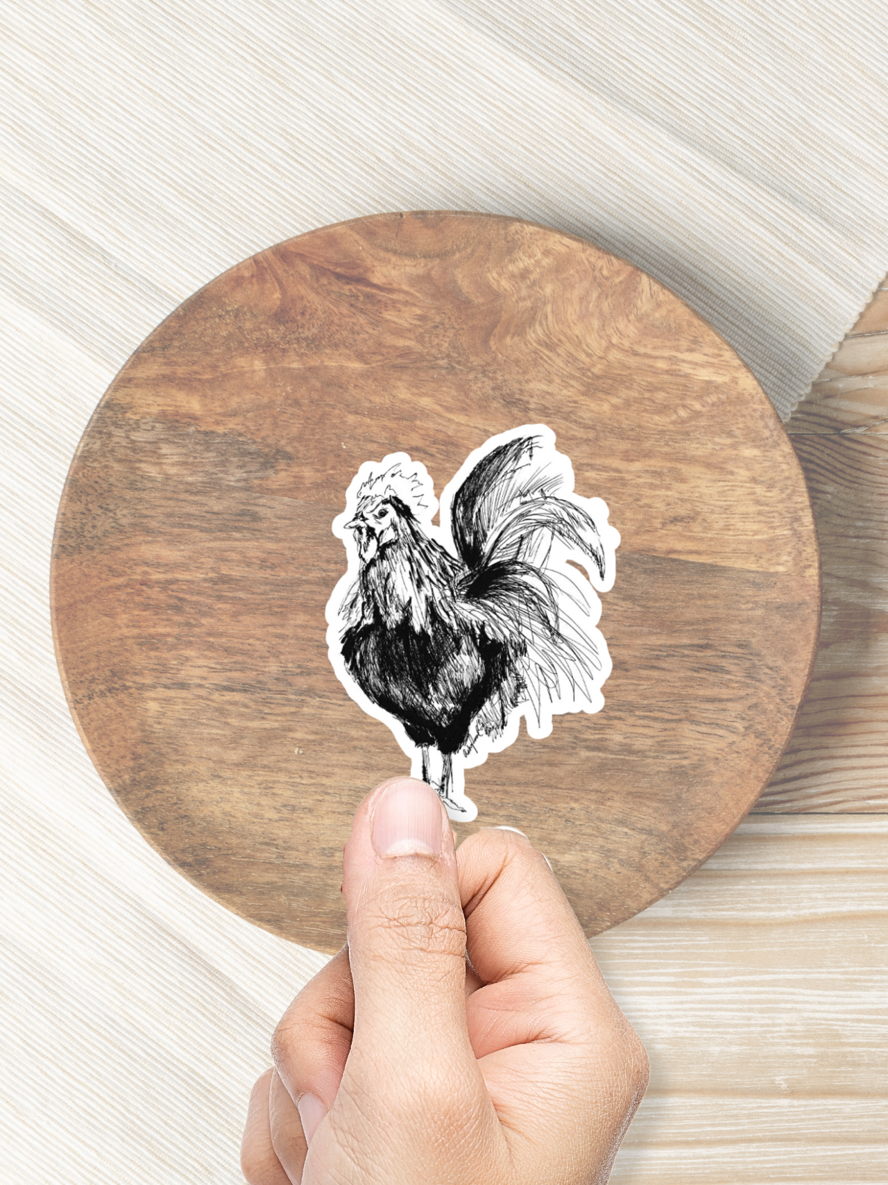 Rooster Sticker