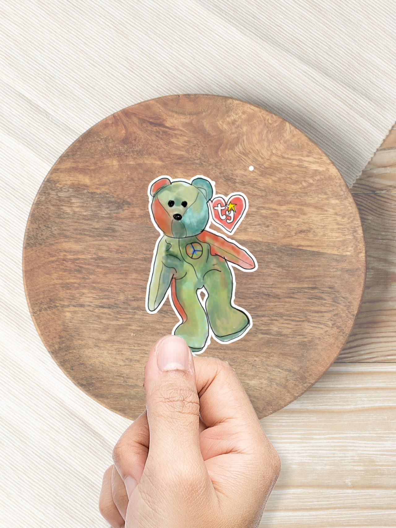 Beanie Baby Sticker