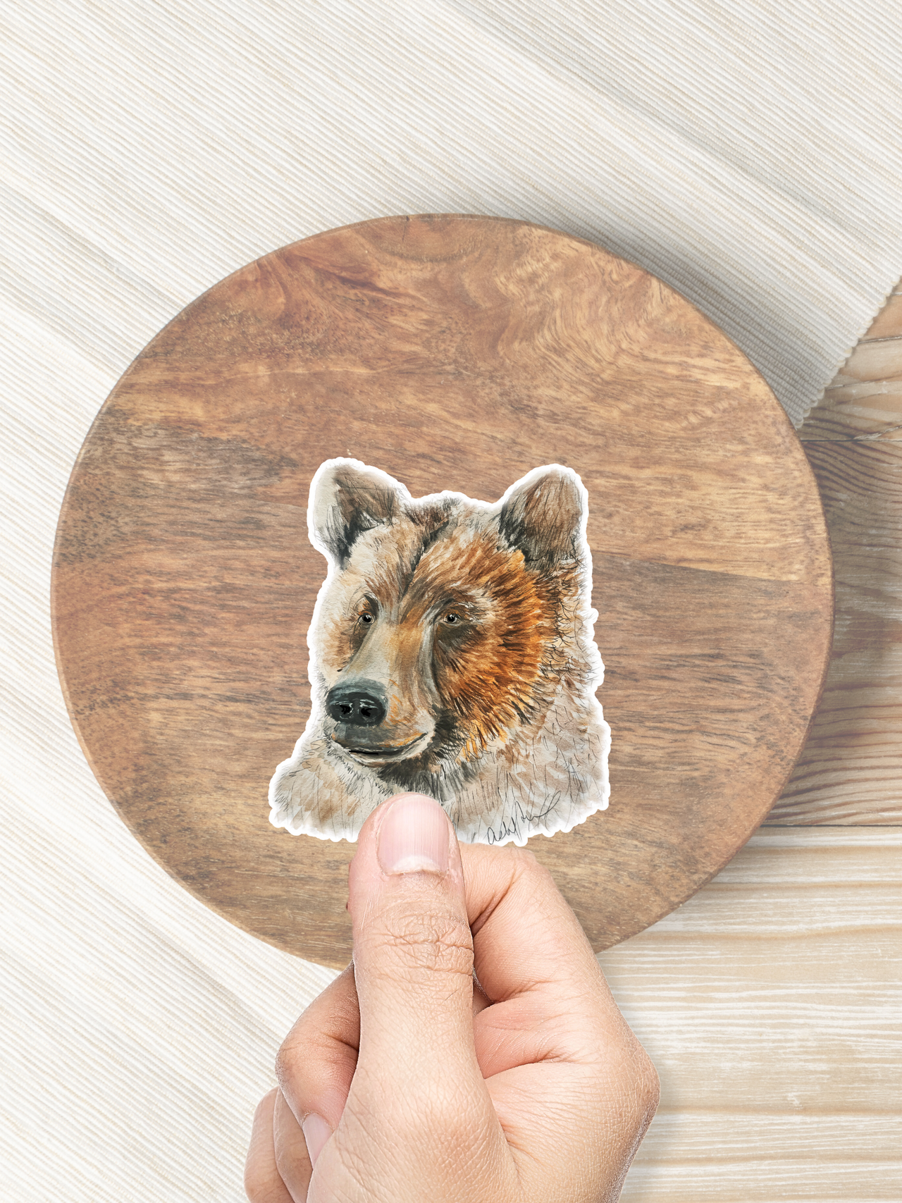 Bear Sticker