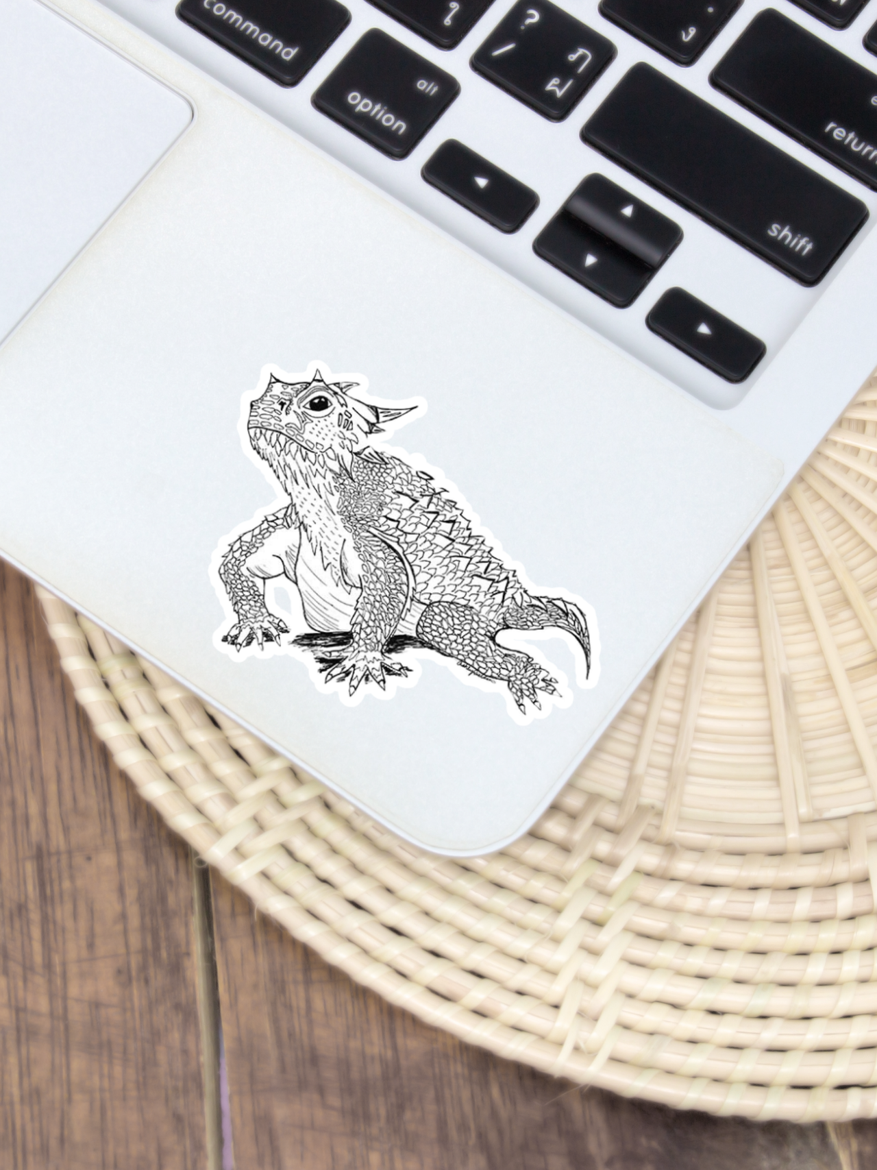 Horned Toad Sticker