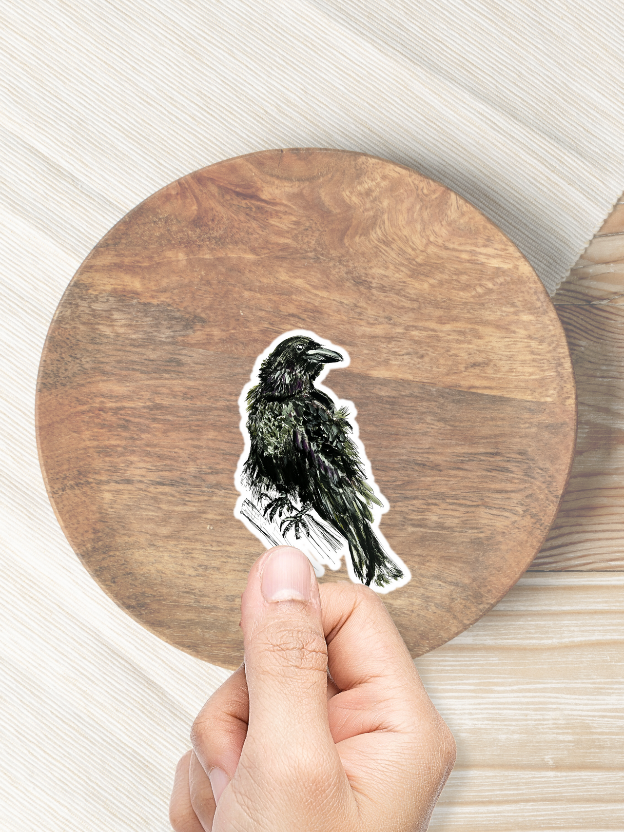 Raven Sticker