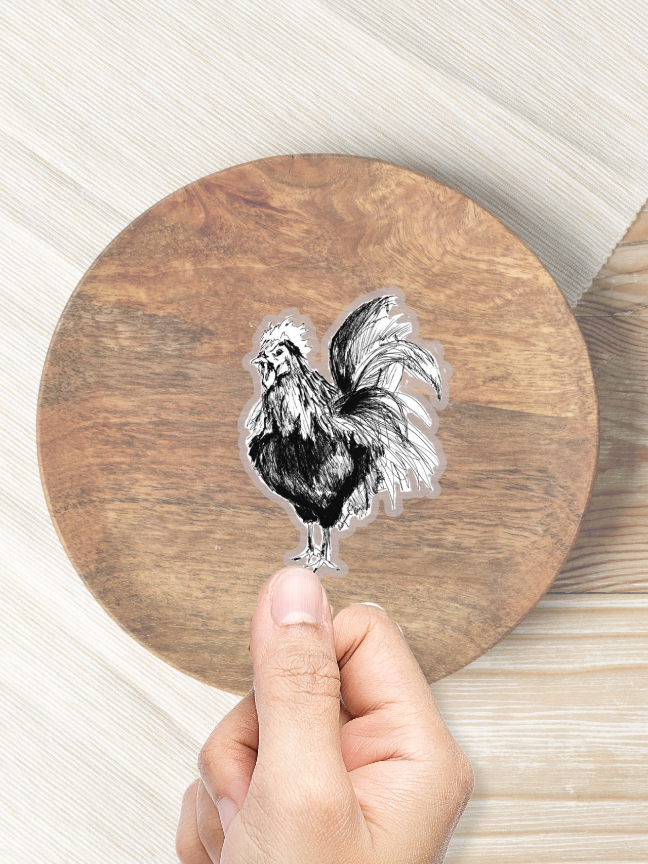 Rooster Sticker